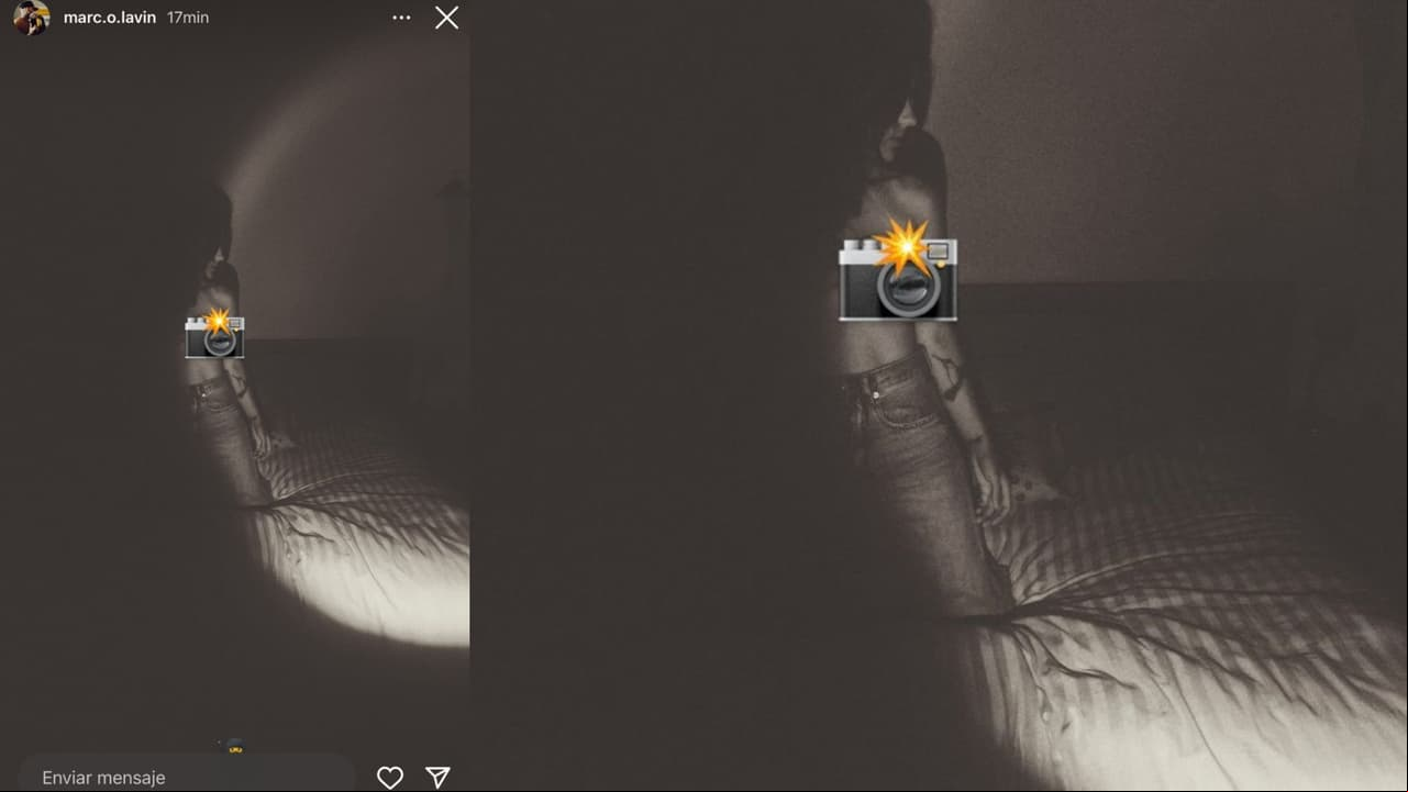 Esta es la foto de Ana Araujo que publicó su novio Marco Lavin.