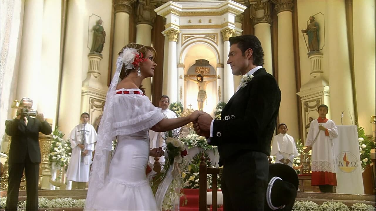 ¡El momento más esperado! 'Valentina' y 'José Miguel' se casan ante Dios.
