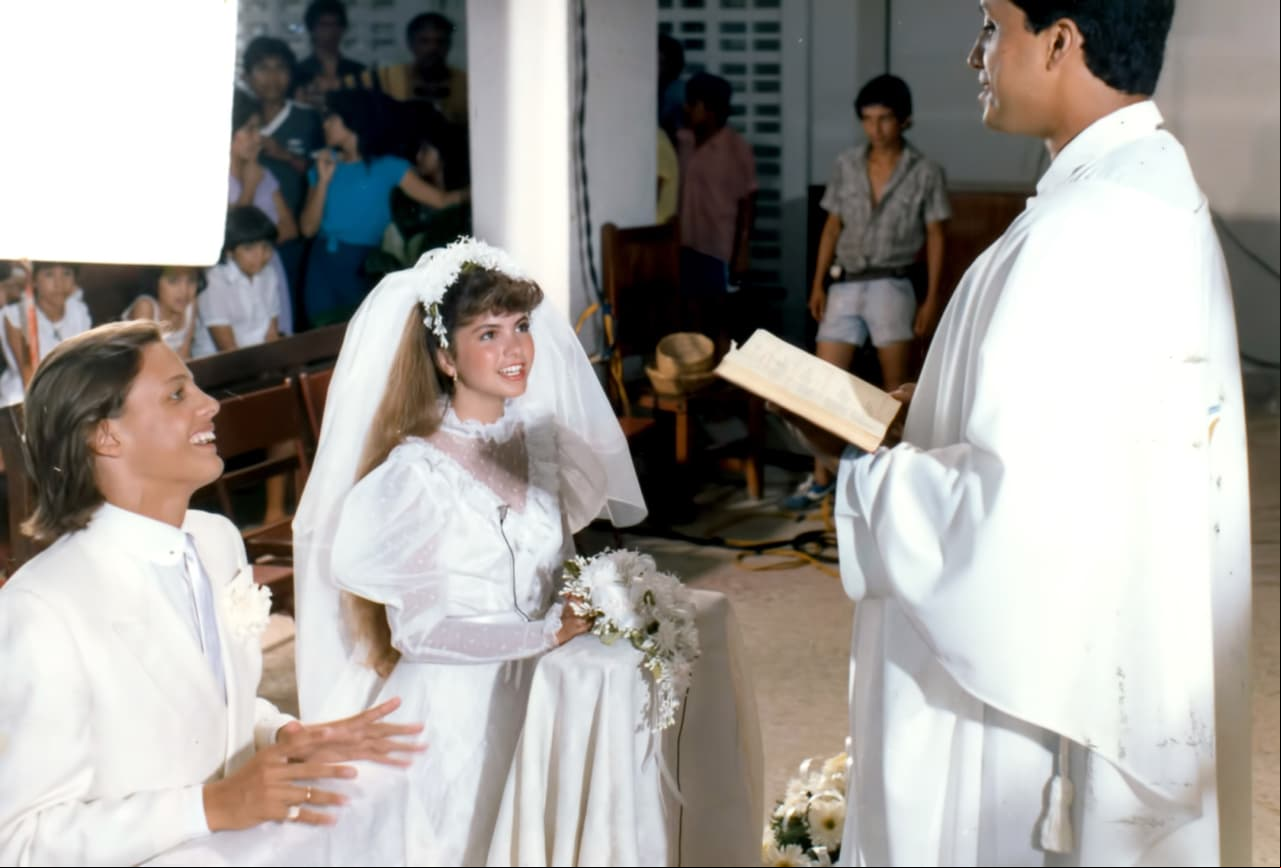 Luis Miguel y Lucero en la película 'Fiebre de amor'