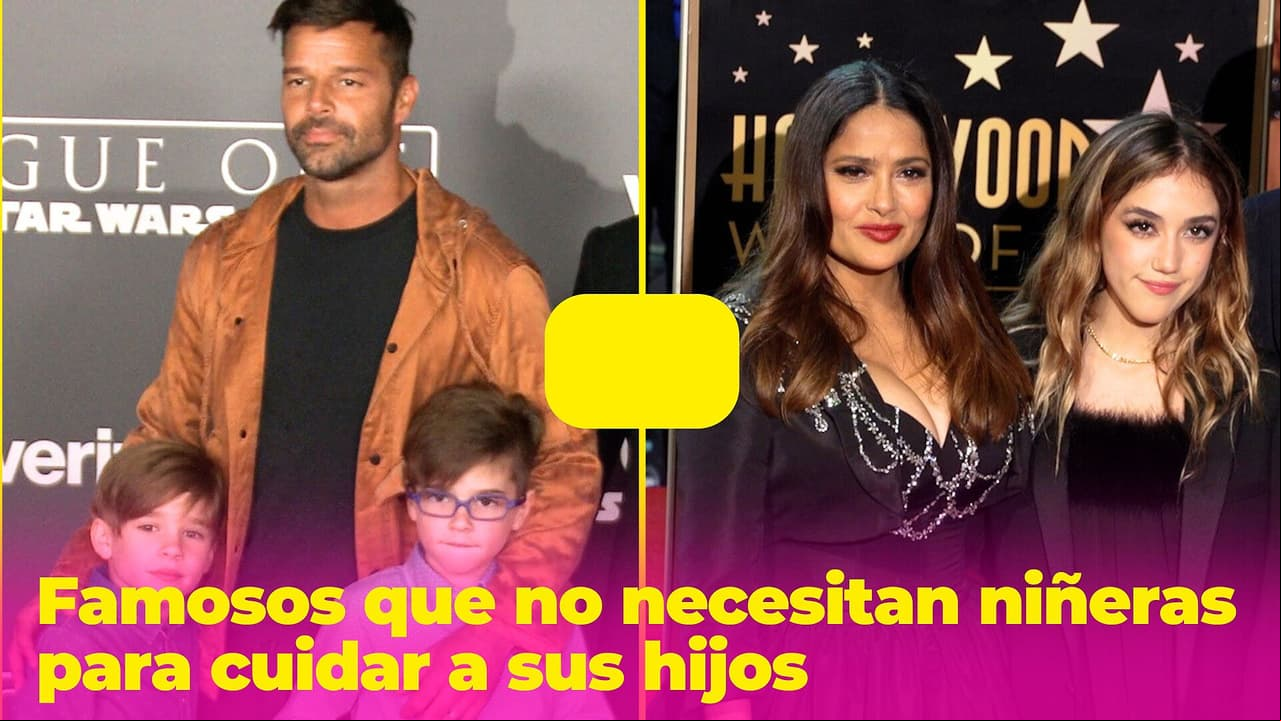 Famosos que no tienen niñeras: no necesitan ayudan para cuidar a sus hijos