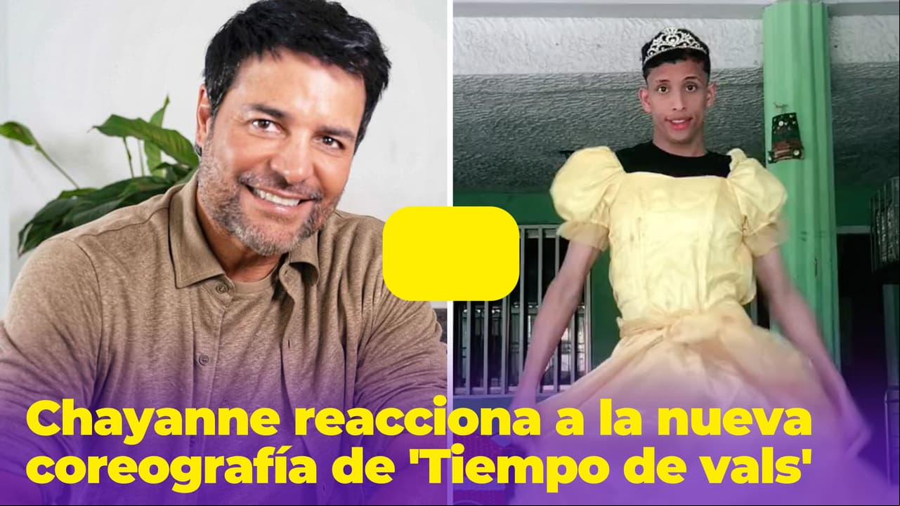 Centennials le ponen coreografía a 'Tiempo de vals' en TikTok y hasta Chayanne quiere aprenderla