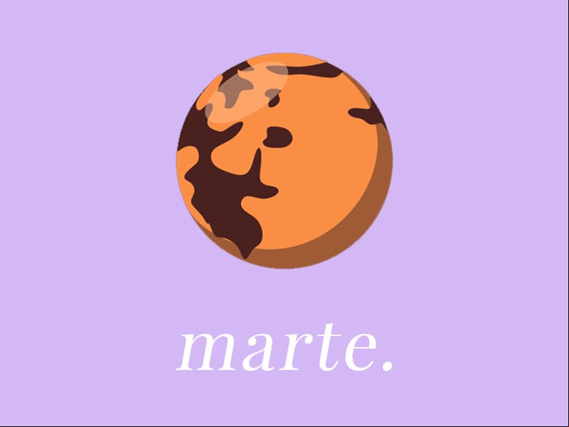 MARTE RETRÓGRADO: Marte representa la iniciativa y el coraje; en movimiento retrógrado repercute en las acciones cotidianas a convertirlas en una recreación del pasado. Generalmente surgen rencores del pasado y se está más irritable de lo normal.