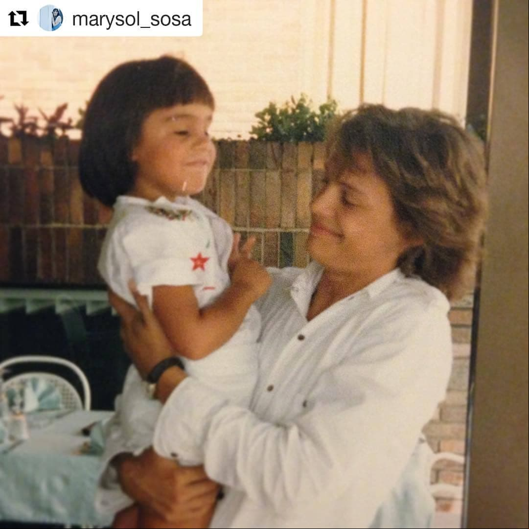 Marysol Sosa no dudó en presumir este bello momento.