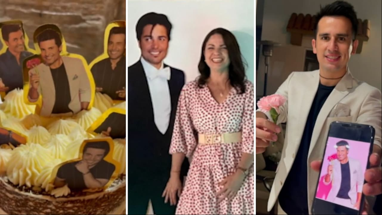 Mamá tiene espectacular fiesta con temática de Chayanne