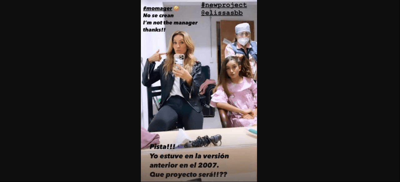 Geraldine Bazán mostró cómo se prepara Elissa para comenzar las grabaciones del melodrama