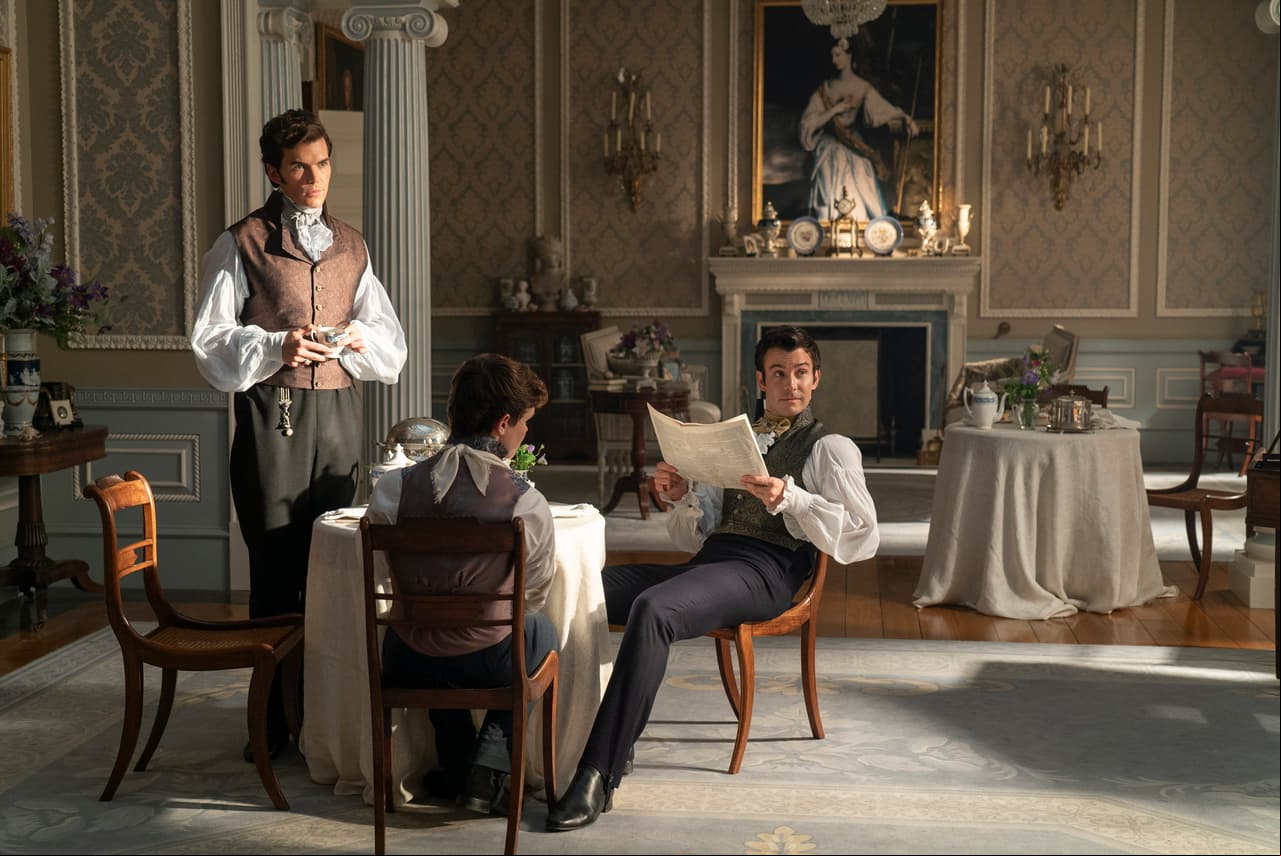 Bridgerton: Colin Bridgerton, Gregory Bridgerton y Benedict Bridgerton