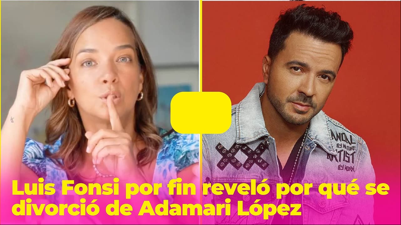 Luis Fonsi por fin reveló por qué se divorció de Adamari López: "La palabra abandono no va"