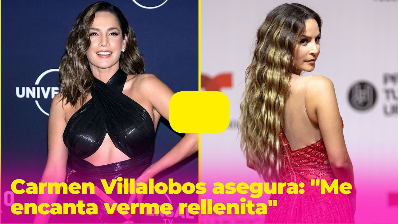 Carmen Villalobos revela que subió de peso, pero no le preocupa: "Me encanta verme rellenita"
