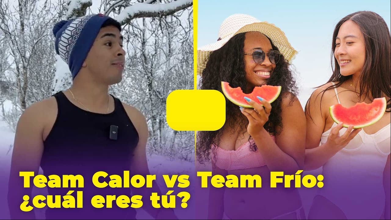 Team Calor vs Team Frío: así se 'pelean' en TikTok para decidir cuál es el mejor clima