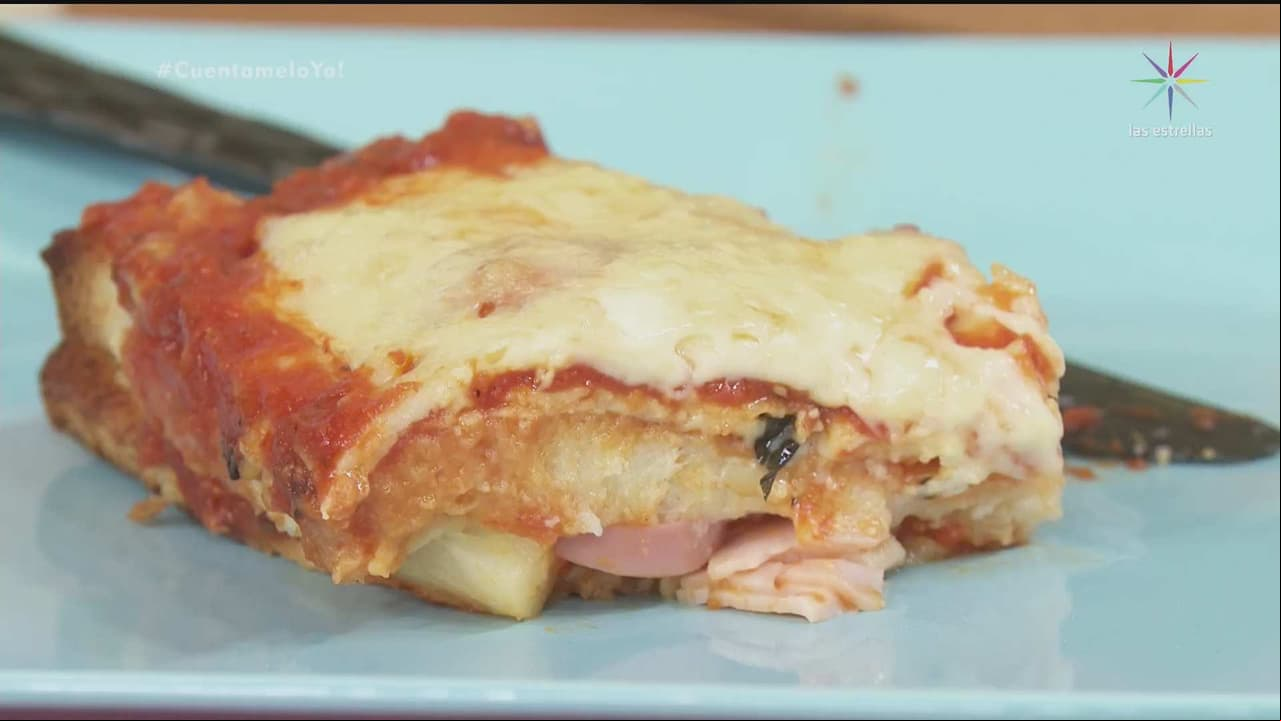RECETA: Pastel de sándwich hawaiano
