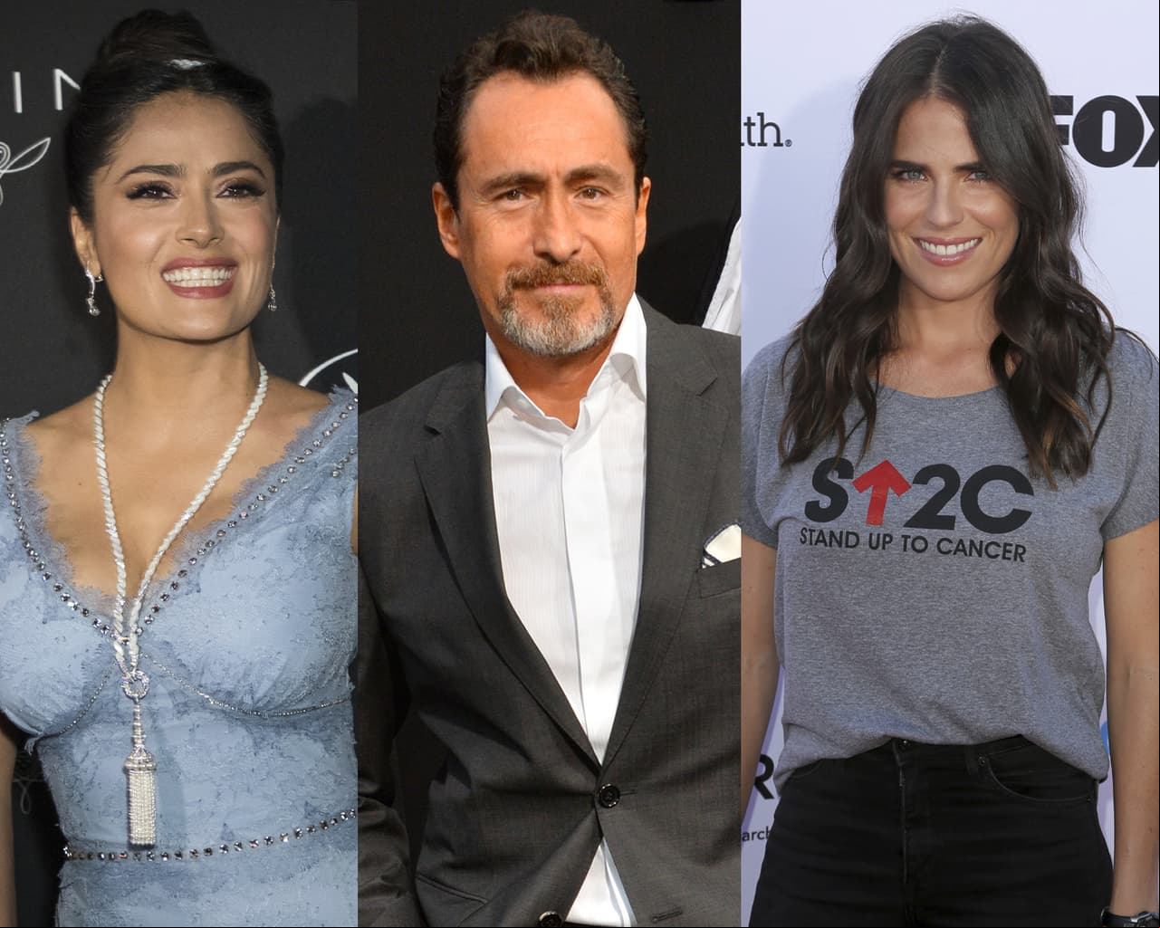 Salma Hayek, Demián Bichir y Karla Souza son algunos de los mexicanos que triunfan en Hollywood