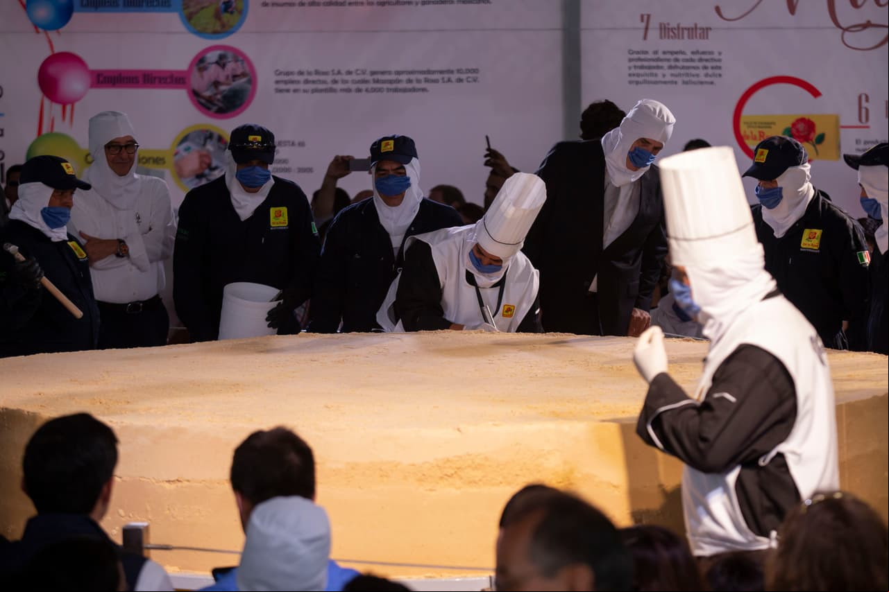 70 personas trabajaron por más de 4 horas para su elaboración