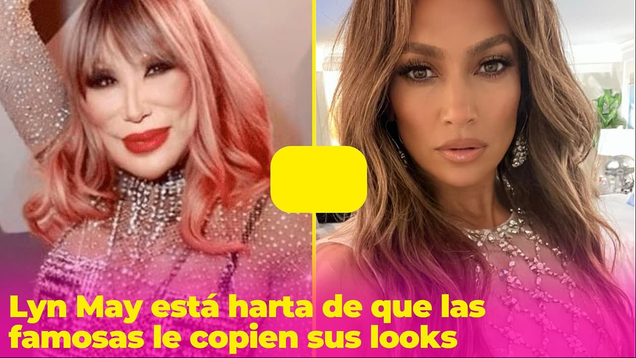 No solo JLo, Lyn May demuestra que Karol G y otras famosas le copian sus vestuarios