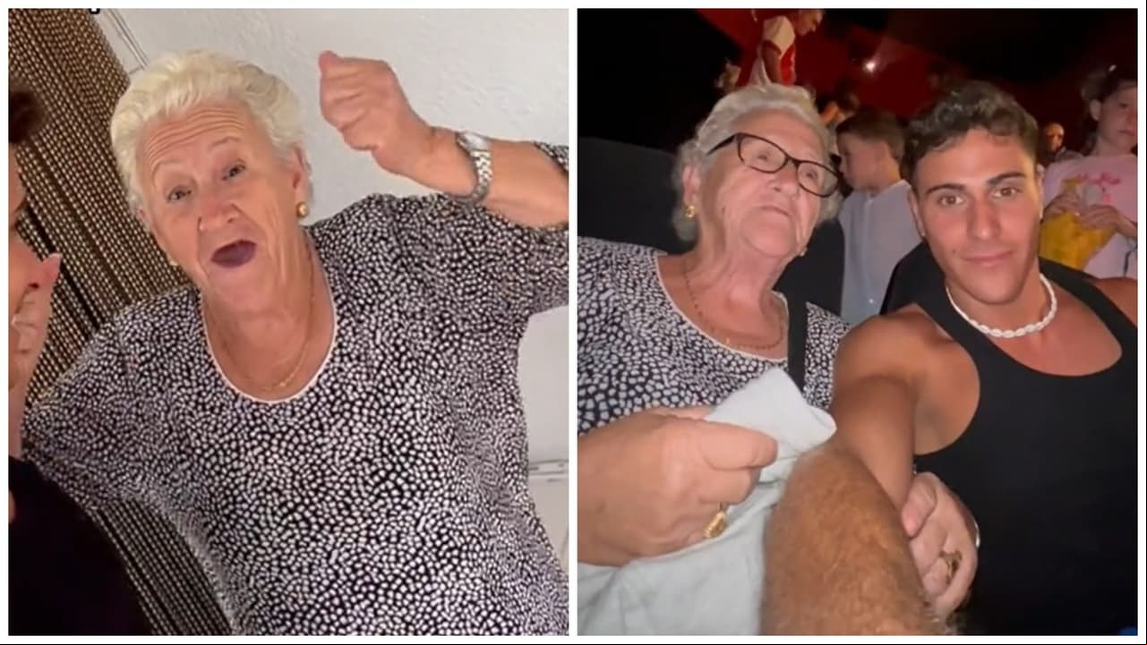Abuelita va al cine por primera vez en 10 años y así reaccionó.