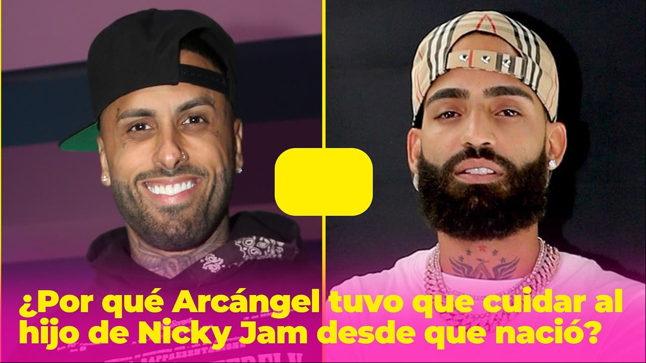 ¿Nicky Jam no podía hacerse cargo de su hijo? Arcángel tuvo que cuidarlo desde que nació