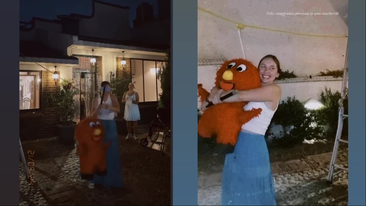 Así fue el festejo de Alexa Hoffman
