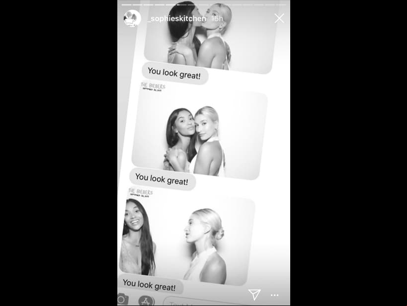 La ceremonia contó con cerca de 150 invitados, entre ellos varias celebridades como Kylie y Kendall Jenner, Travis Scott, Usher, Ed Sheeran y Jaden Smith, quienes se dieron cita a las 6 de la tarde, hora local, para una pequeña fiesta preboda, según reportó la revista People.