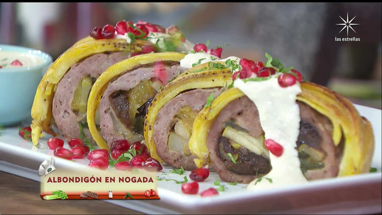 Receta para las fiestas patrias: Albondigón en nogada