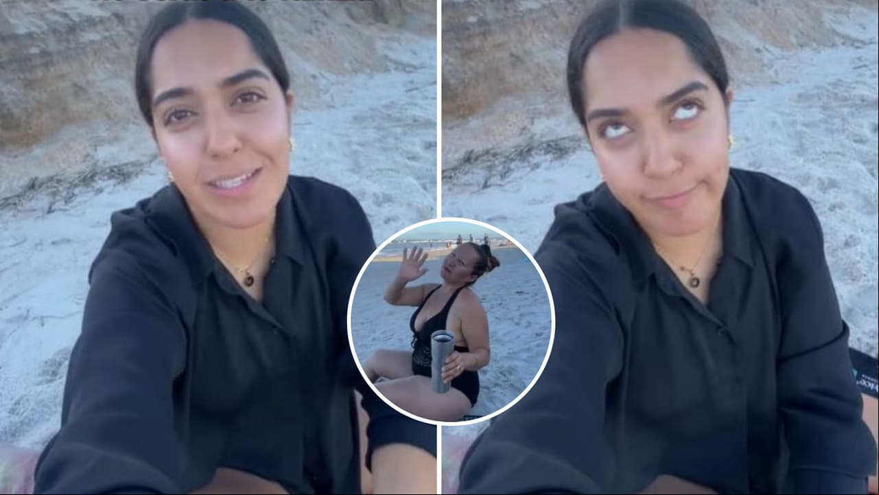 Joven se va de intercambio y sus papás se van con ella.