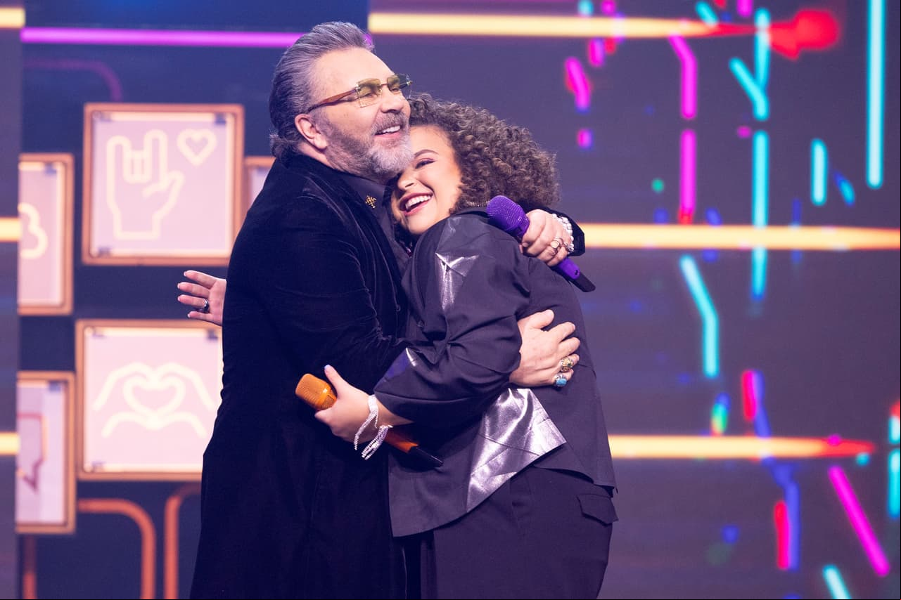 Mijares y Lucero Mijares hacen dueto en 'Juego de Voces' e impactan a todos
