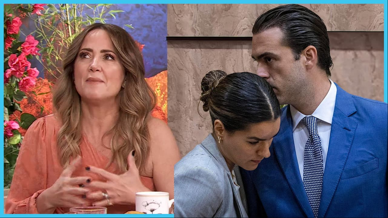 Andrea Legarreta rompe en llanto al final de juicio de Pablo Lyle