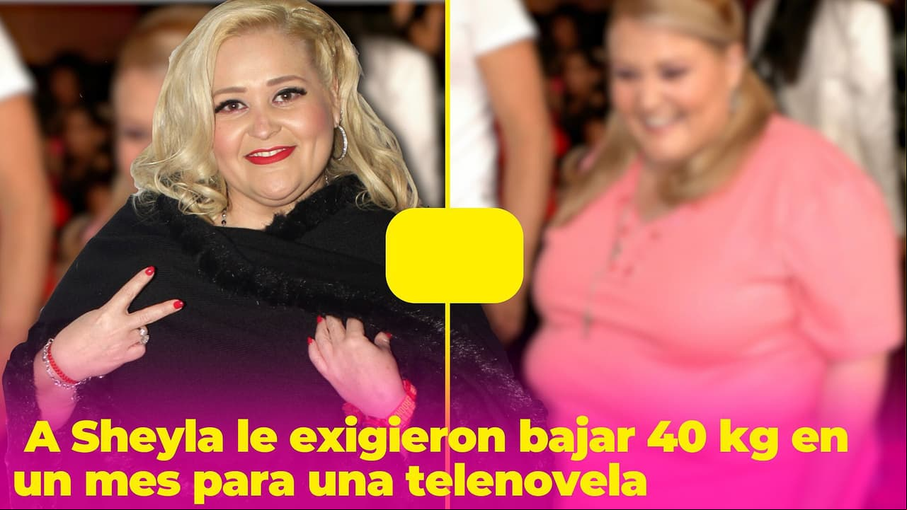 A Sheyla le exigieron bajar 40 kilos en un mes para tener un protagónico: reveló cómo lo vivió