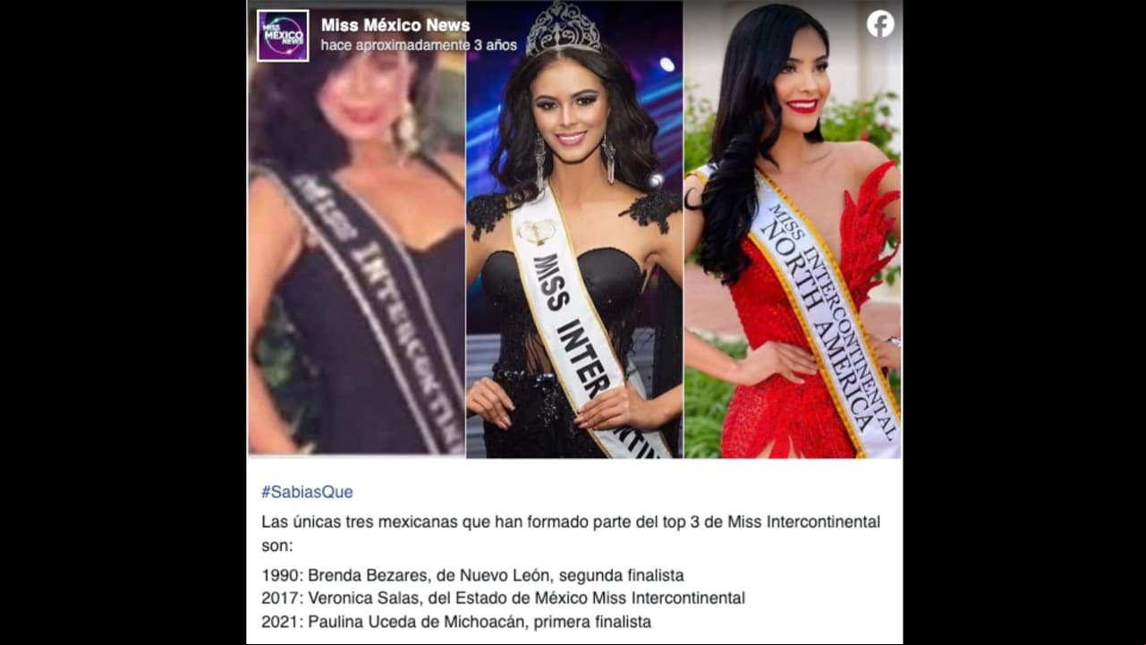 Brenda Bezares fue reina de belleza en diferentes certámenes en México