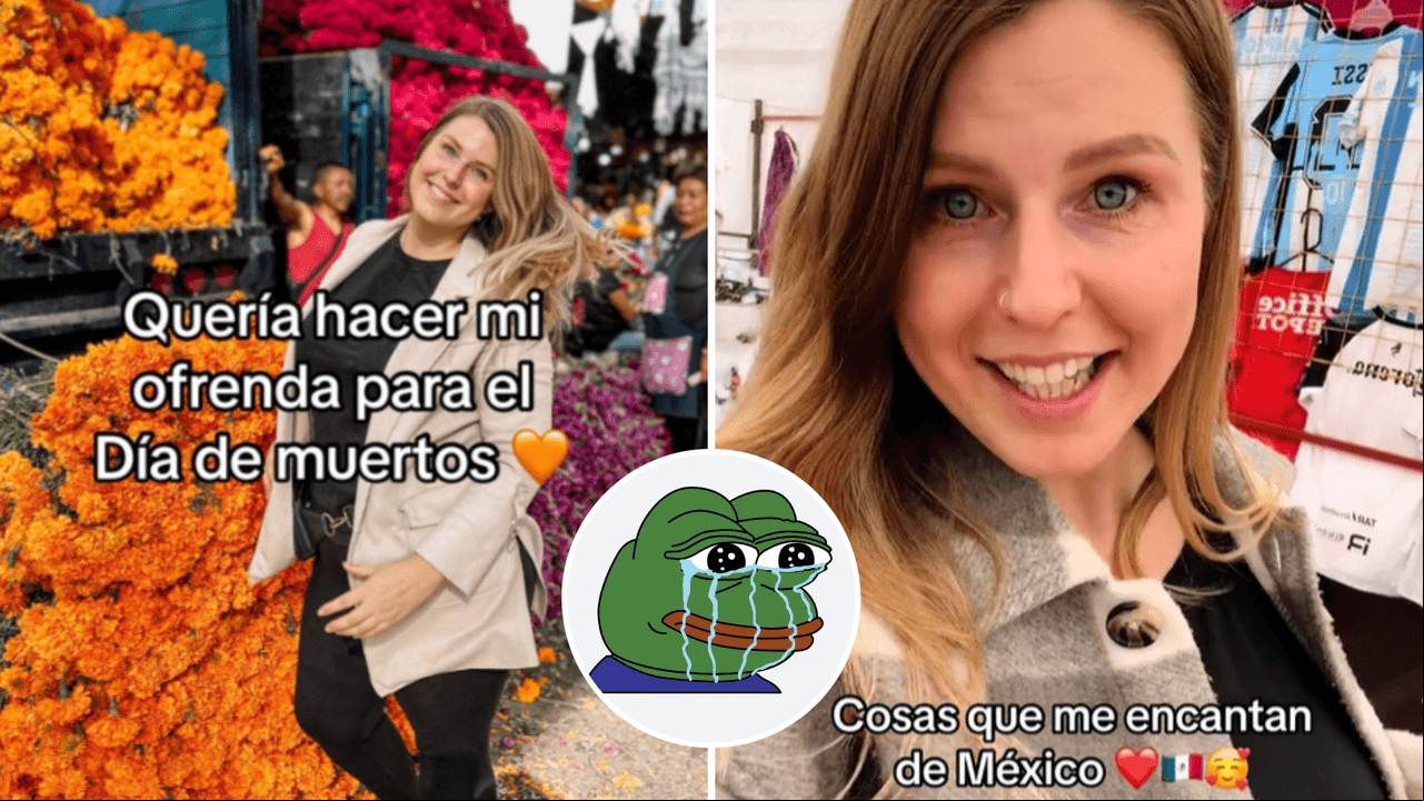 Alemana pone altar de Día de Muertos “a la mexicana” y le llueven críticas en TikTok por esta razón