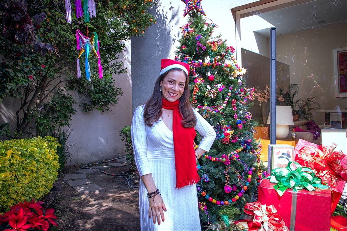 Isadora González fue una de nuestras actrices recurrentes en los capítulos de esta temporada y es quien nunca falta a los festejos navideños.