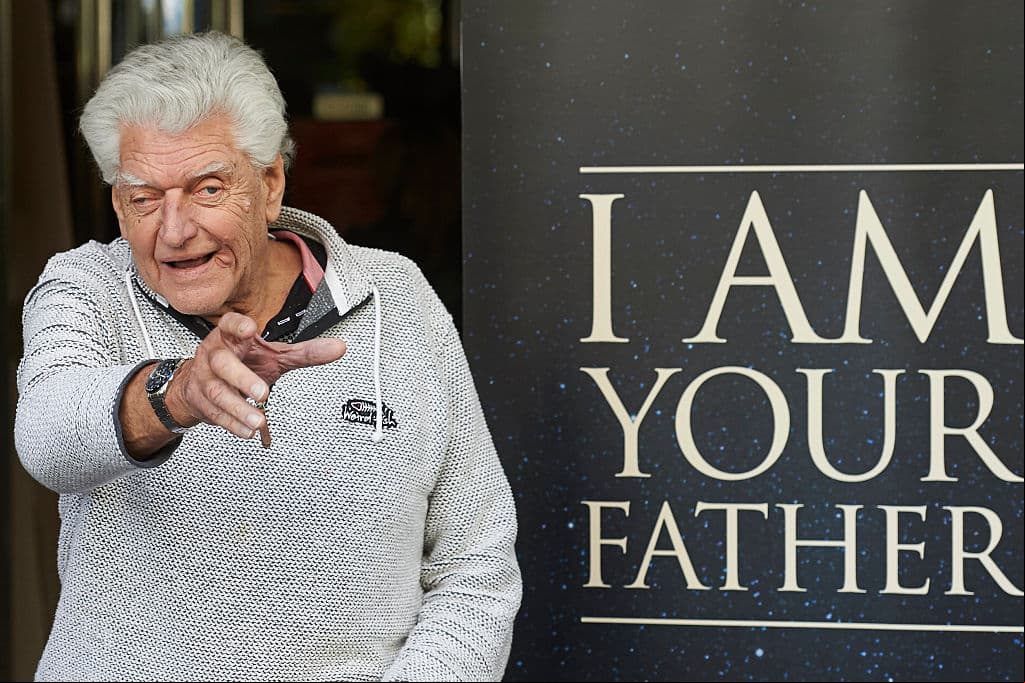 David Prowse interpretó a 'Darth Vader' en la trilogía original de Star Wars.