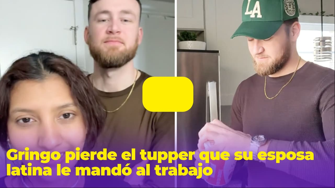 Estadounidense pierde el tupper que su esposa mexicana le mandó al trabajo: el regaño se hace viral