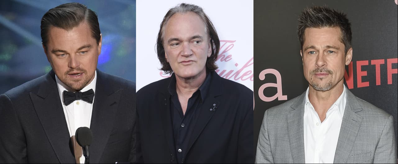 Brad Pitt y Leonardo DiCaprio trabajarán de nuevo con Quentin Tarantino