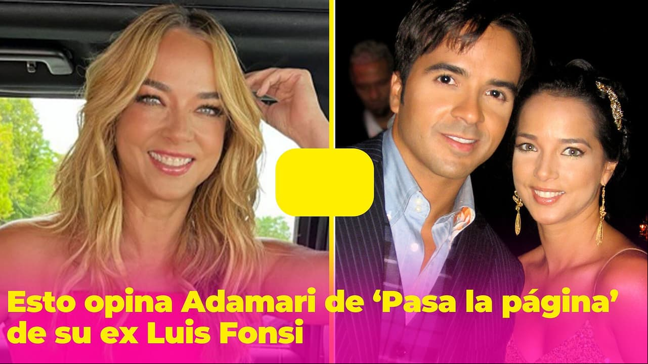 Adamari López opina que la canción que supuestamente le dedicó Luis Fonsi "puede sonar cruel"