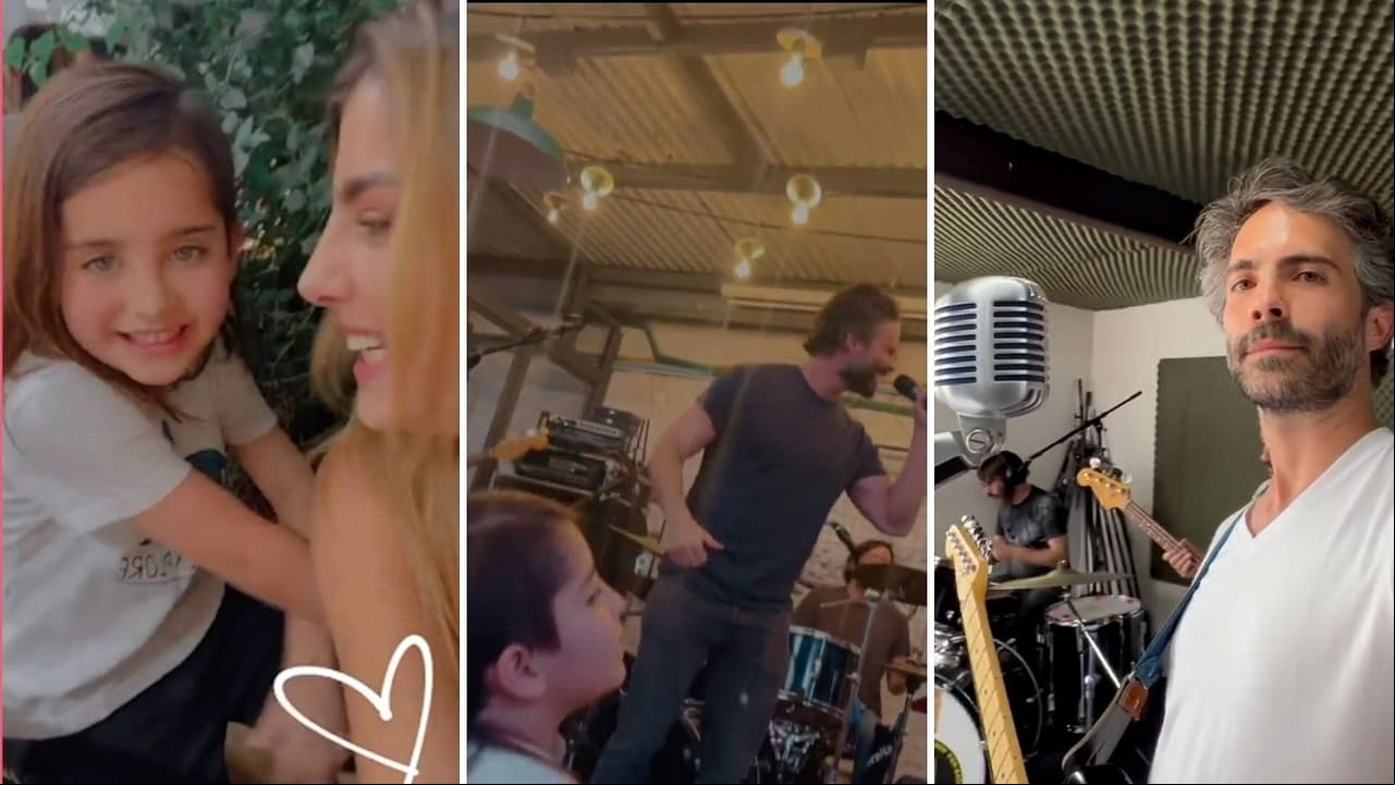 Hijo de Michelle Renaud convive con Osvaldo Benavides y demuestra que es su fan