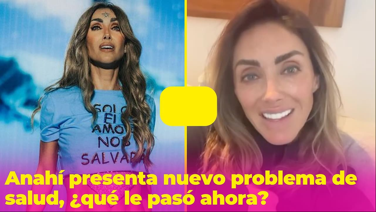 No paran los problemas de salud para Anahí: hasta pidió que le hagan una “limpia” a ver si mejora