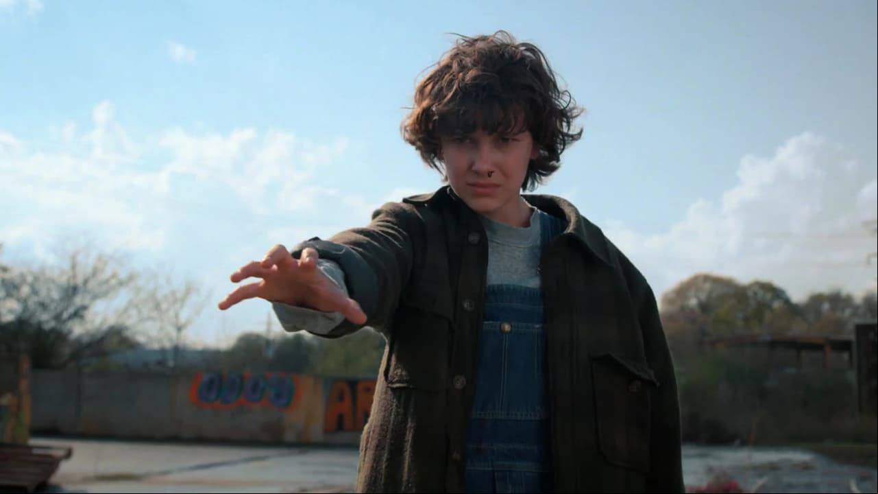Millie Bobby Brown en la segunda temporada de 'Stranger Things'