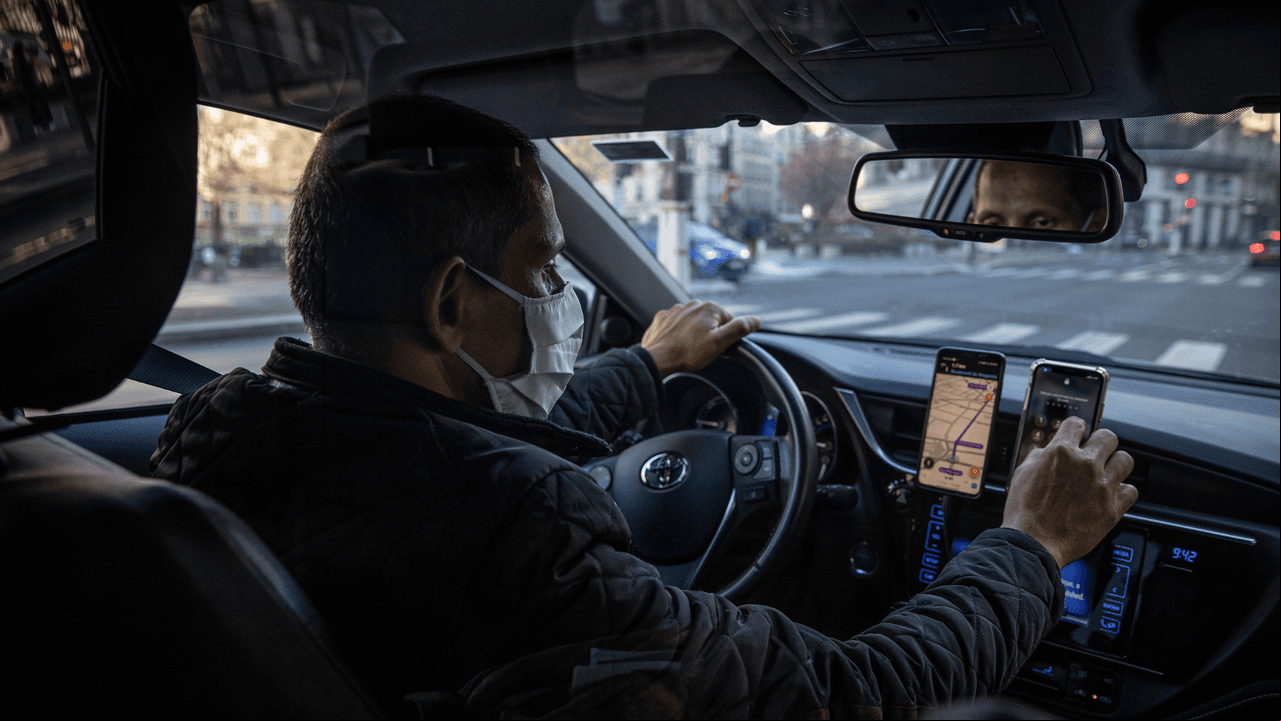 conductor de Uber