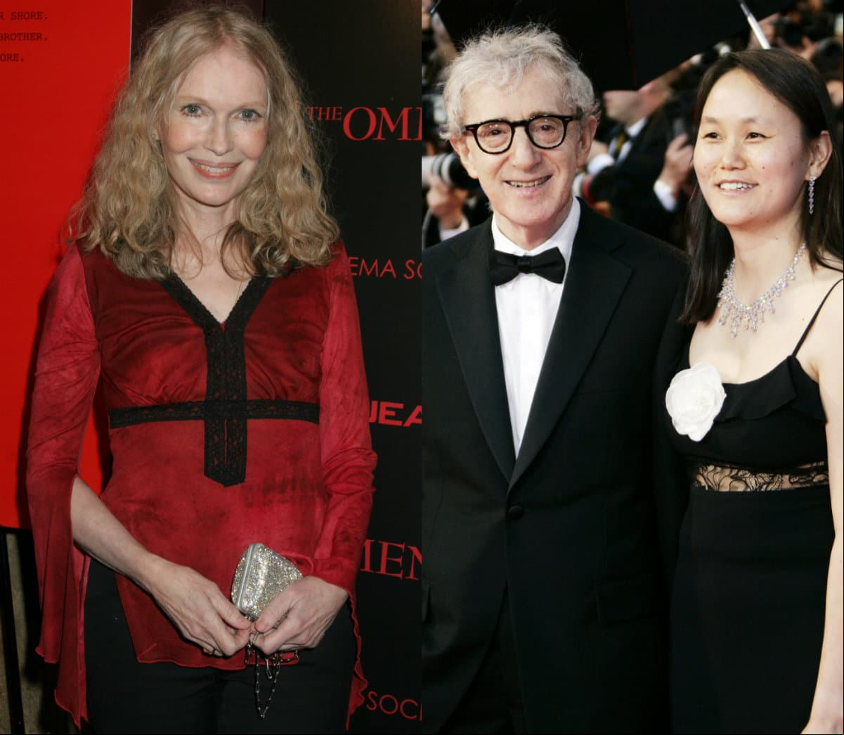 En 1978, Mia Farrow y André Previn adoptaron a una niña de nombre Soon-Yi Previn. La pareja se divorció y Farrow contrajo nupcias con el director de cine Woody Allen. En 1992, la actriz descubrió que su esposo y su hija adoptiva tenían una relación, pues halló unas fotografías, en el departamento de su marido, en las que Soon-Yi aparecía desnuda.
