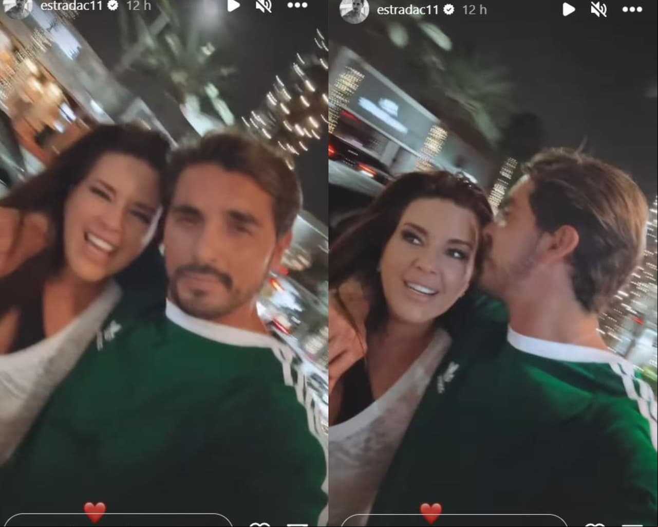 Christian Estrada publica sospechosos videos con Alicia Machado y desatan rumores de romance.