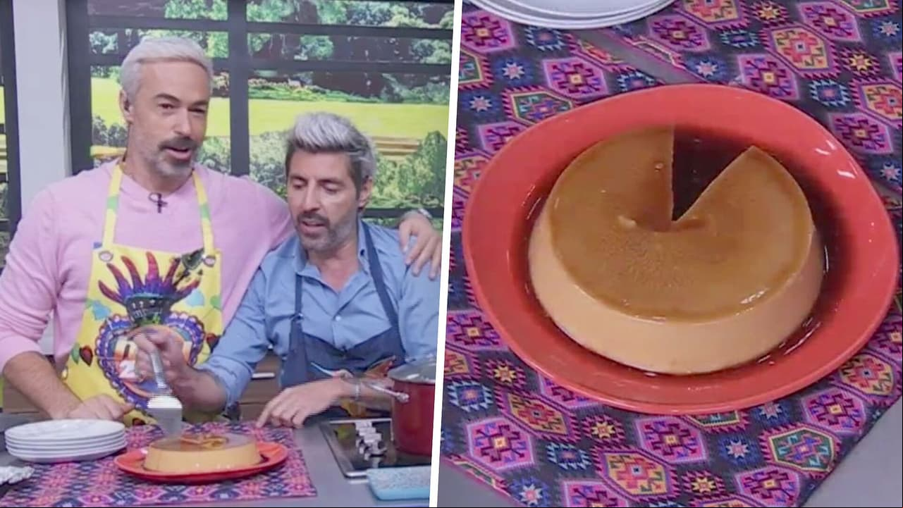 El chef Yogui nos enseña la rica receta de un tradicional flan de las abuelitas