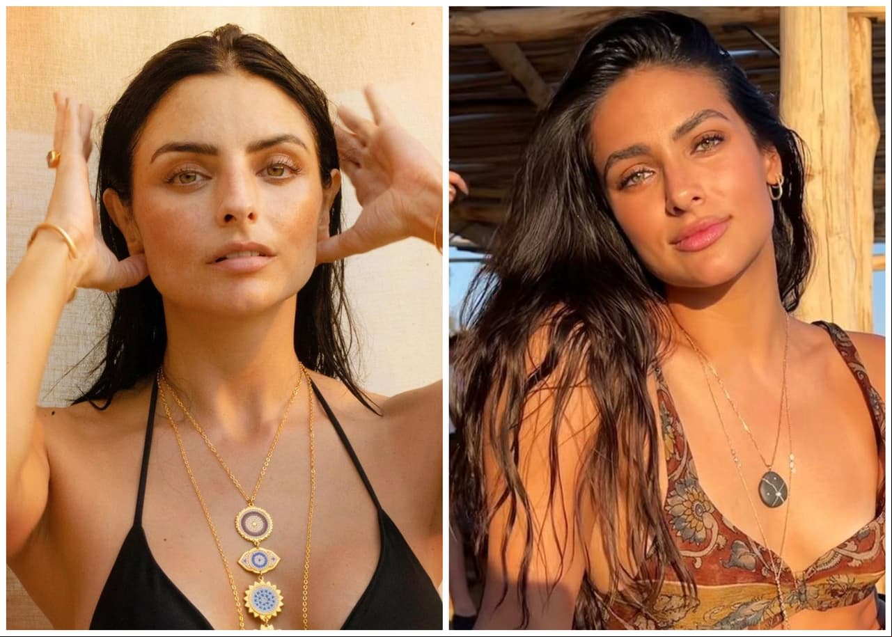 Renata Notni y Aislinn Derbez derrochan estilo en isla del Mediterráneo