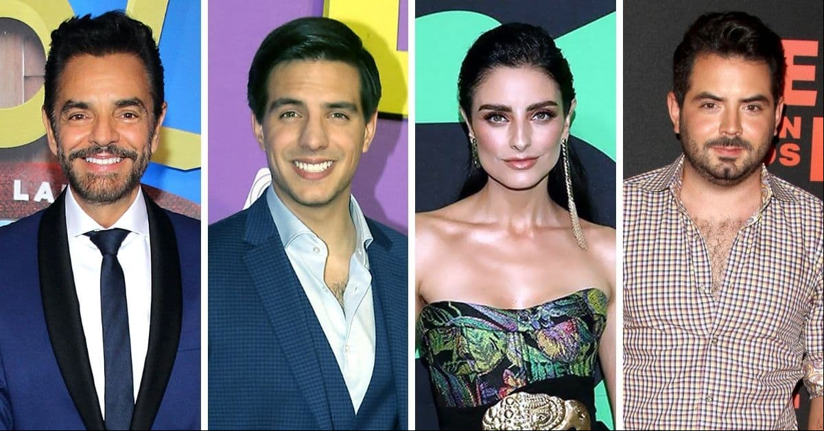 Los hijos de Eugenio Derbez: Aislinn, Vadhir, José Eduardo y Aitana sacaron los rasgos del comediante.