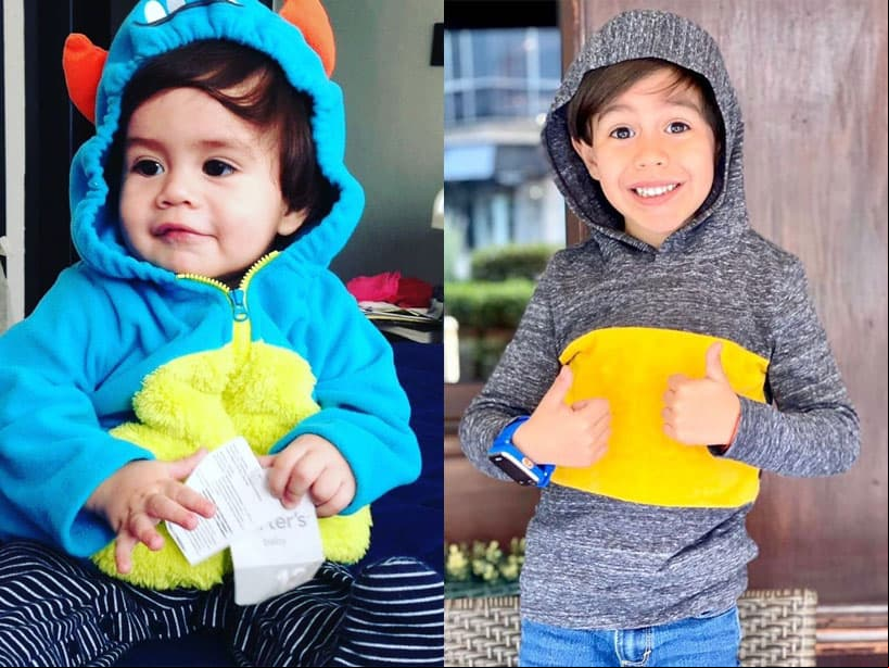 Giovani y todos los Pequeños Gigantes comparten sus mejores fotos para celebrar el día del niño