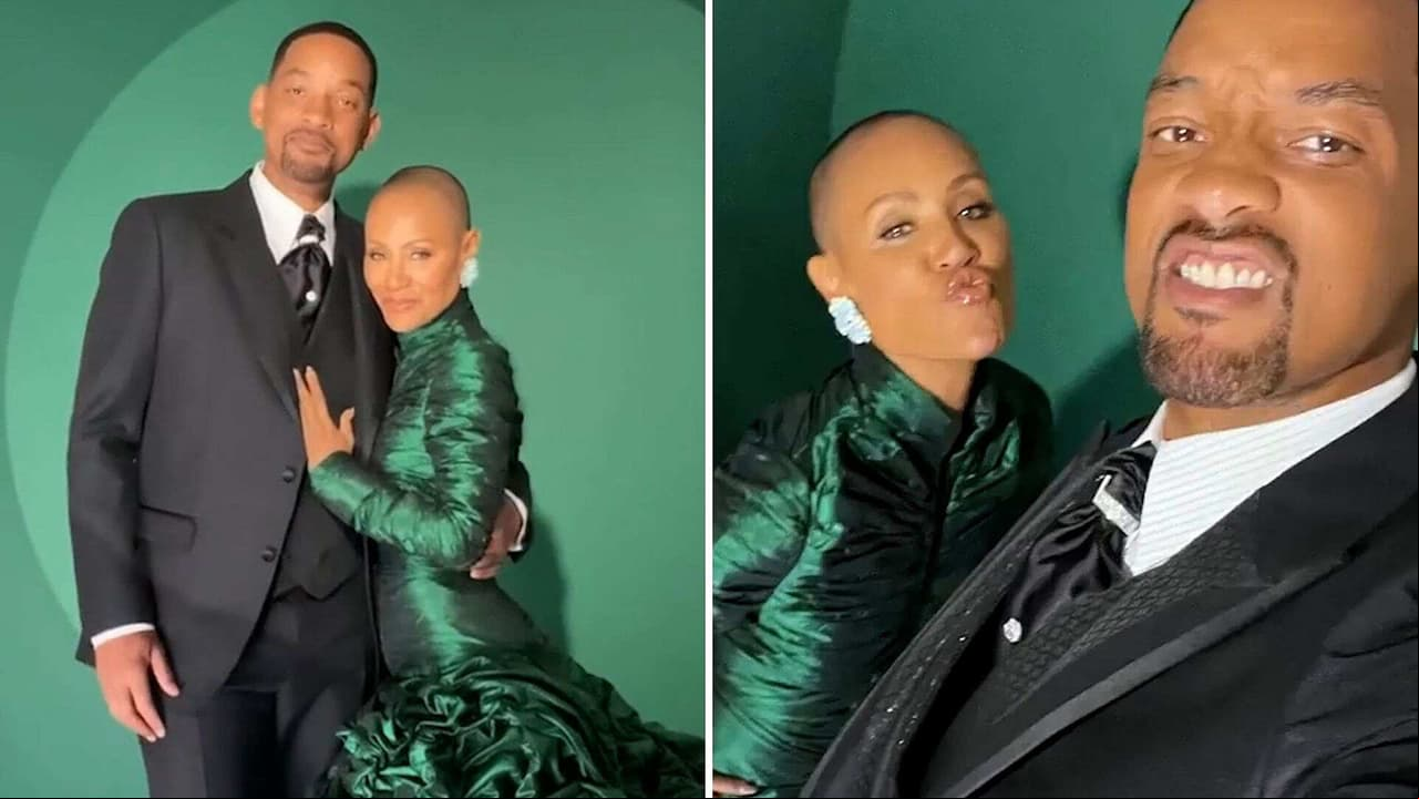 Esposa de Will Smith presume calvicie tras incidente en los Oscar