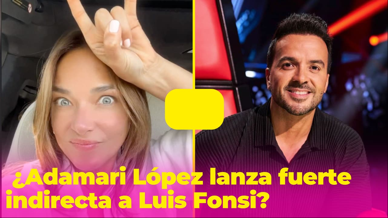 ¿Indirecta para Luis Fonsi? Adamari López publica video y le dicen que es 'un dardo' contra su ex