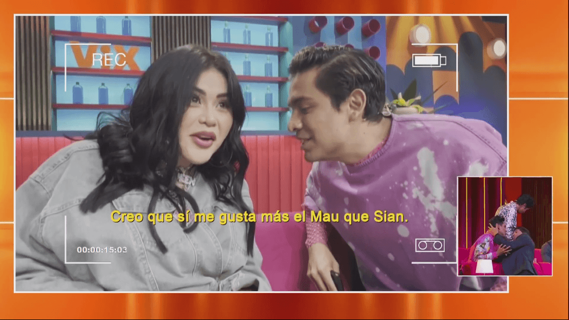 Gomita y Ricardo en la nohe de cine de la posgala ViX