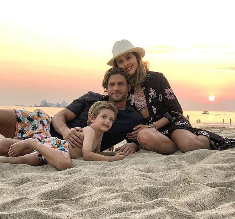 Paulina Goto disfruta de unas vacaciones con el hijo de Horacio Pancheri
