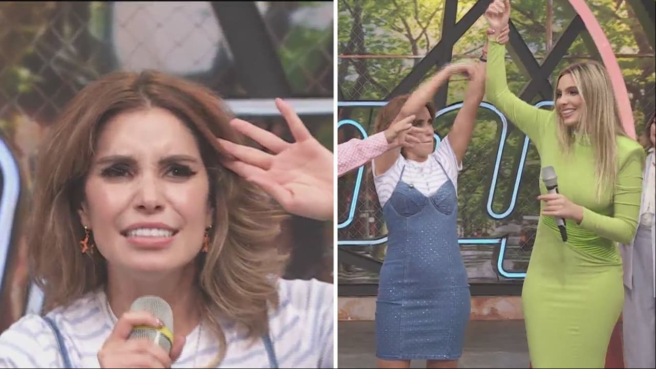 Andrea Escalona 'enfurece' en Hoy y le saca tremendo susto a Lele Pons