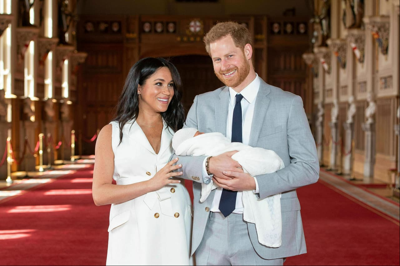 Meghan Markle y el príncipe Harry presentan a su hijo: ‘Es muy tranquilo'