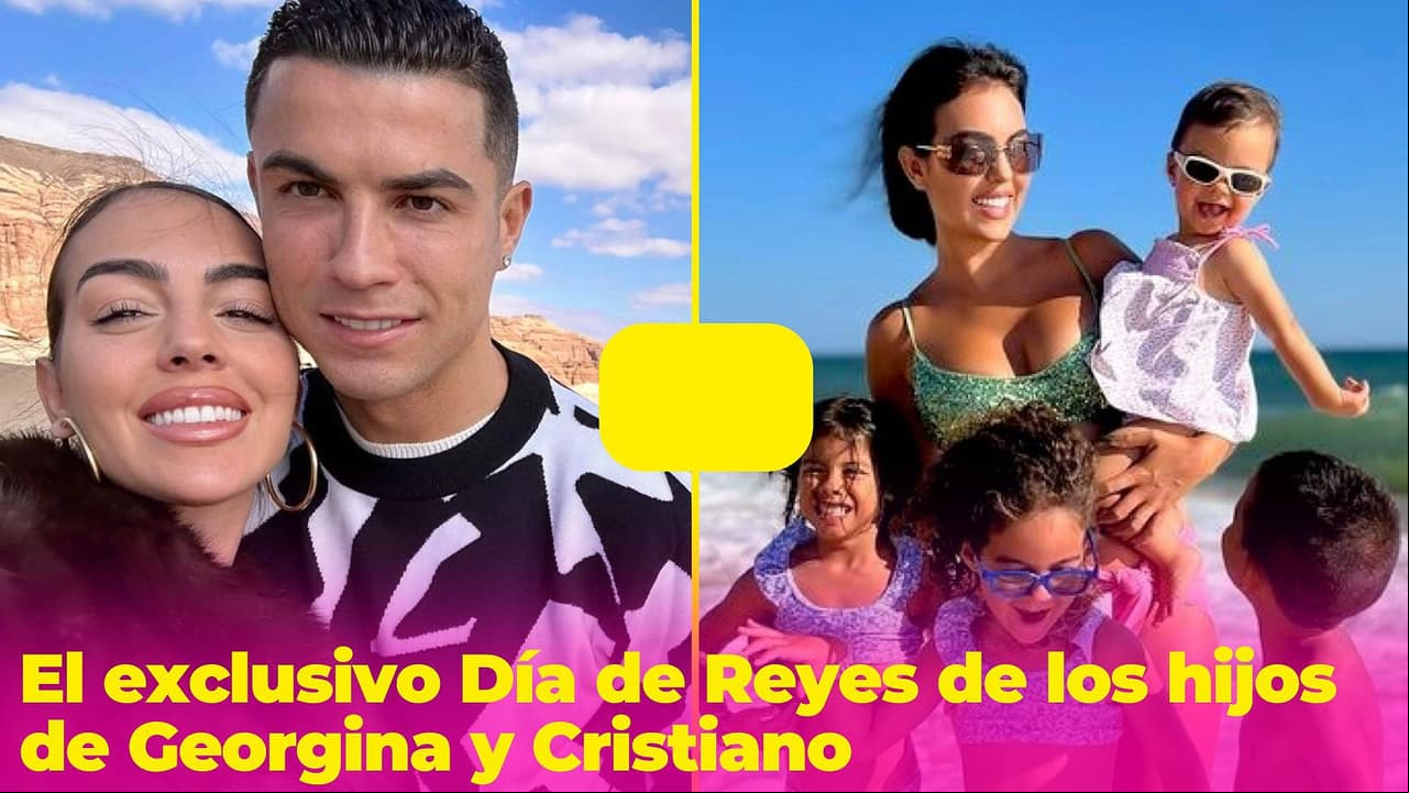 Georgina Rodríguez y el lujoso y exclusivo Día de Reyes que les dio a sus hijos en Dubái